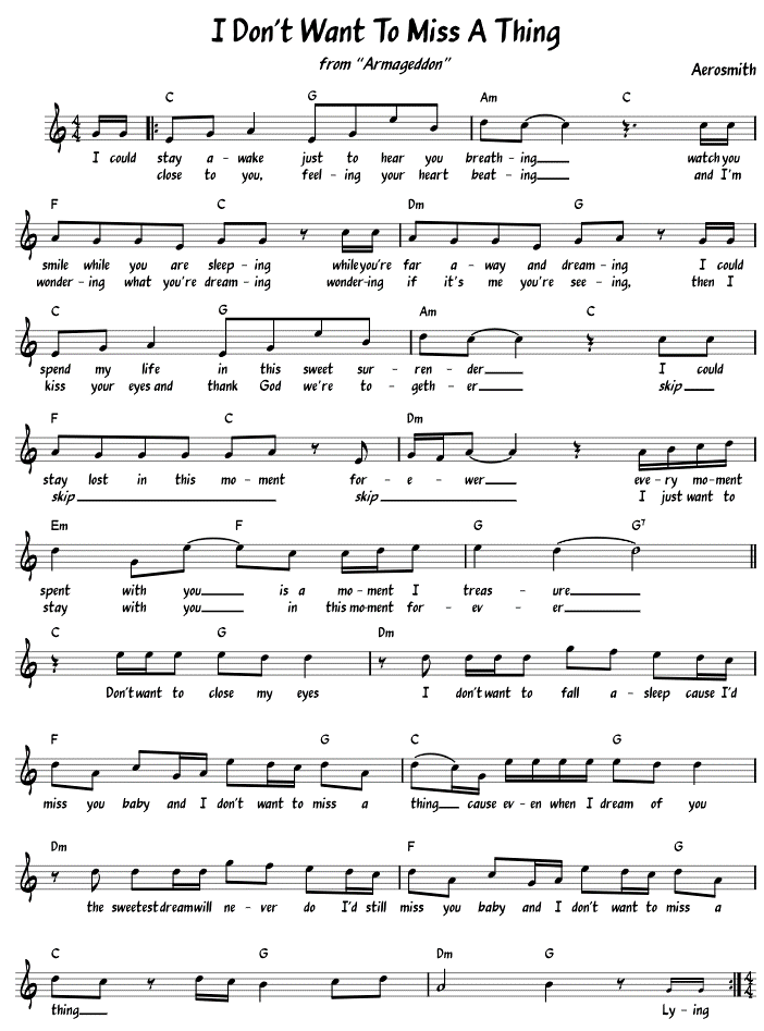Sheet Music